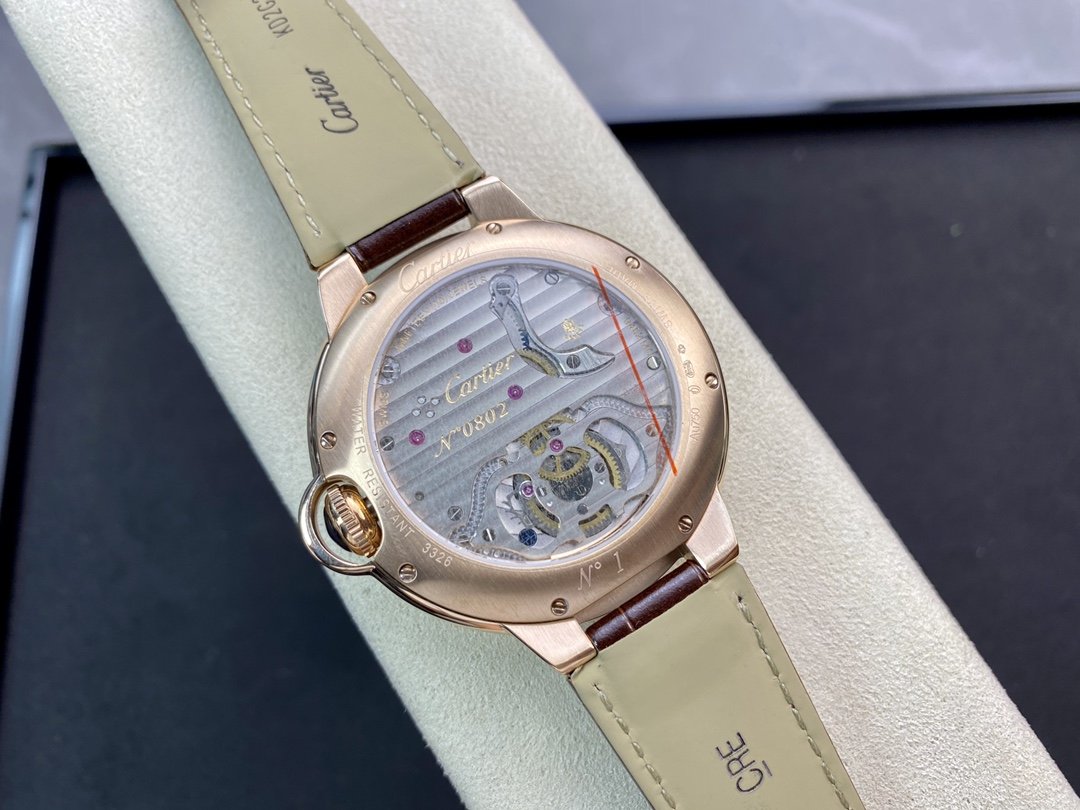 BALLON BLEU 46 ROSE GOLD CASE TOURBILLON