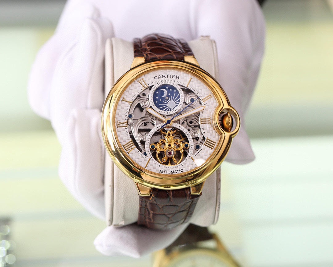 BALLON BLEU 43 SKELETON MOONPHASE TOURBILLON