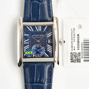 TANK MC SECOND TIME STEEL CASE LEATHER