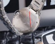 BALLON BLEU 33MM STEEL CASE DIAMOND NUMERALS