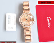 BALLON BLEU 33MM ROSE GOLD DIAL