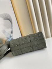 KEEPALL XS 21CM KHAKI MONOGRAM SEAL