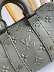 KEEPALL XS 21CM KHAKI MONOGRAM SEAL