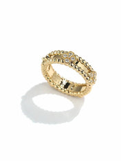 PERLEE GOLD DIAMOND RING