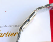 TANK MUST SMALL STEEL DIAMOND BEZEL WHITE DIAL