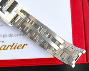 TANK MUST SMALL STEEL DIAMOND BEZEL WHITE DIAL