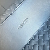 BV MEDIUM ANDIAMO 32CM DARK GREY LAMBSKIN