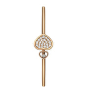 HAPPY HEART PINK GOLD BRACELET DIAMOND