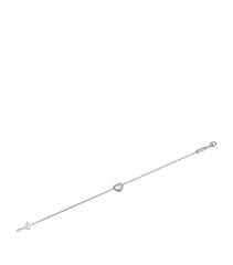 HAPPY HEART BRACELET SILVER 1 DIAMOND