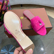 LP SUMMER CHARMS SANDALS BRIGHT PINK SUEDE