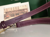 MUSE VANITY CASE 20 IN WINE RED GOYARDINE CANVAS