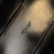 SMALL ARCO TOTE 30 IN BLACK SOFT LAMBSKIN