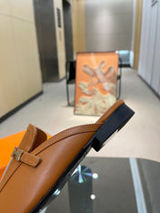 GROUPIE MULE TAWNY LAMBSKIN