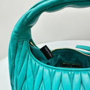 MINI HOBO 20 BAG IN TF BLUE SHEEPSKIN