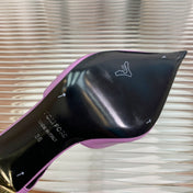 MARY JANE PUMP 7 CM IN IRIS PURPLE CALFSKIN