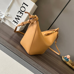 LOE LUNA HOBO 28 BAG IN PASTEL ORANGE CALFSKIN
