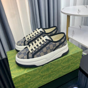 GG SNEAKER FLATFORM LEAD CANVAS