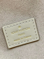 VANITY 19 IN LIGHT BROWN MONOGRAM EMBOSSED CALFSKIN GOLD HARDWARE