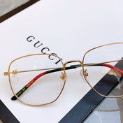 SQUARE FRAME SUNGLASSES GG0396O IN METAL