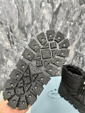 PRA RE-NYLON GABARDINE APRÈS SKI BOOTIES BLACK