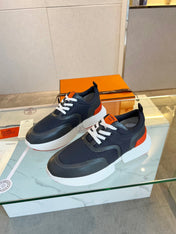 GIGA SNEAKER BLACK CALFSKIN BLACK SOLE