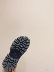 BALENCIAGA 25S LOAFERS IN WHITE CALFSKIN