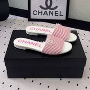 MULES pink LAMBSKIN