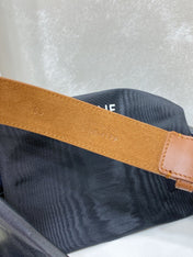 CL LARGE 30 MM TRIOMPHE BELT IN BRONZE BROWN GOLD HARDWARE