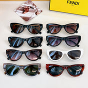 FF DIAMONDS CAT-EYE FRAME SUNGLASSES FE40149F IN ACETATE