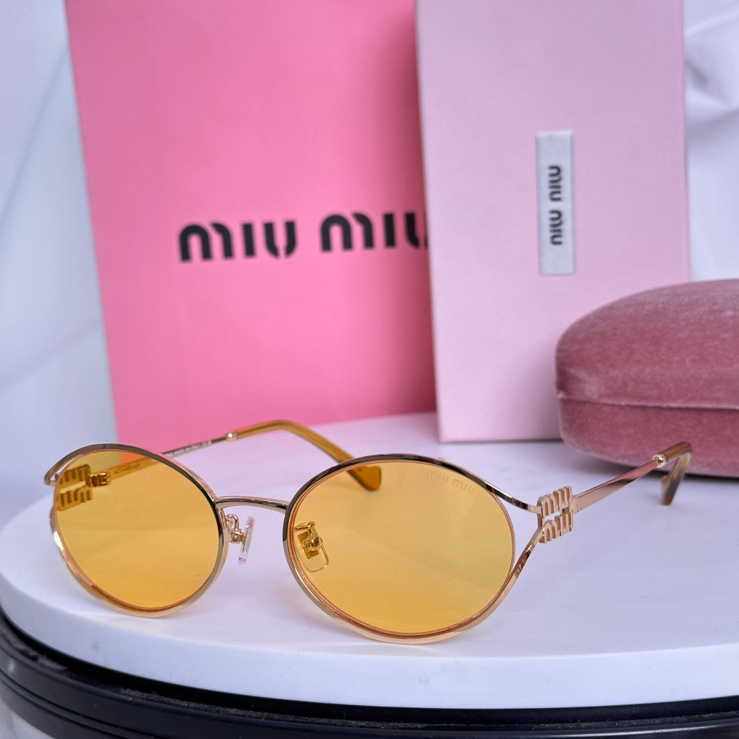 LOGO SUNGLASSES SMU52Y IN METAL