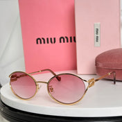 LOGO SUNGLASSES SMU52Y IN METAL