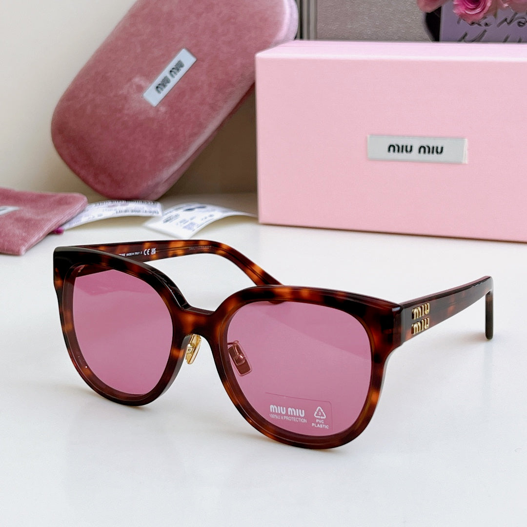LOGO SUNGLASSES SMU 01ZS 573436 IN ACETATE
