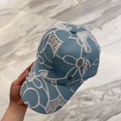 LACE FLORAL BASEBALL HAT 672631