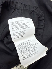 PRADA 25S LIGHTWEIGHT ROUND-NECK LINEN JACKET 368