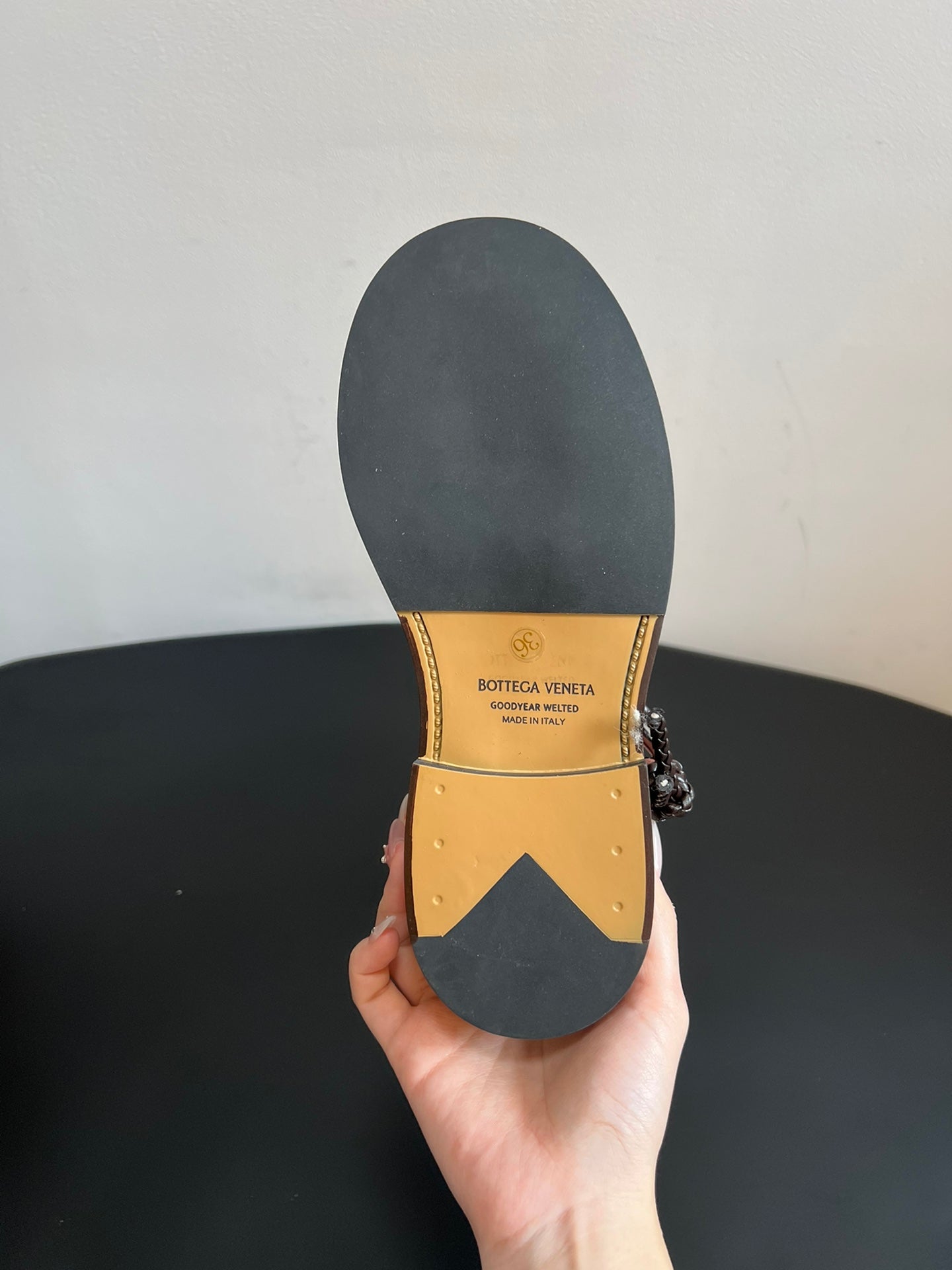 BOTTEGA VENETA 26S TALL BOOTS IN BROWN SUEDE