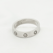 LOVE RING 4MM 1 DIAMOND