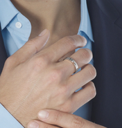 ALLIANCE LIENS ÉVIDENCE 4MM RING