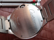 BALLON BLEU DATE 42 SILVER DIAL DIAMOND NUMERALS