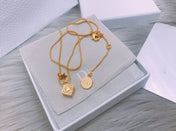 CD DICE NECKLACE
