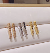 HAPPY HEART EARRINGS DIAMOND