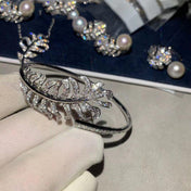 PLUME DE BRACELET SILVER DIAMOND