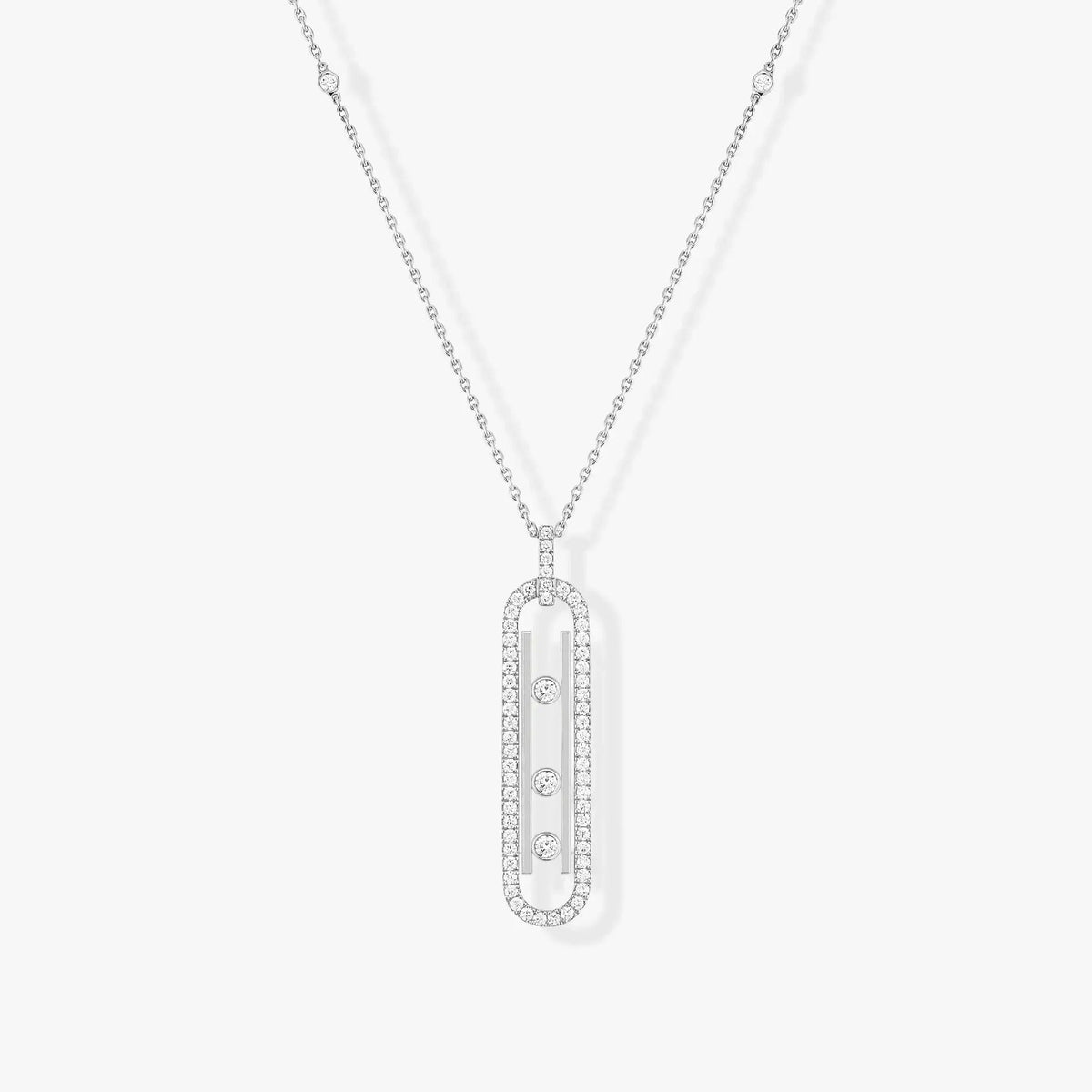 MOVE 10TH PM DIAMOND NECKLACE