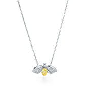 PAPER FLOWERS YELLOW DIAMOND FIREFLY PENDANT