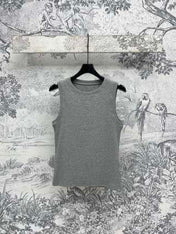 Loewe 25 Hollow Lace Vest Cotton