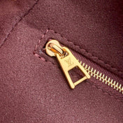 ANYTIME PM 34 IN ASH BROWN MONOGRAM EMPREINTE CALFSKIN