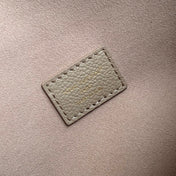 ANYTIME FLAP BAG 29.5 IN TOURTERELLE GRAY MONOGRAM CALFSKIN