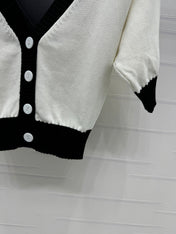 PRADA SHORT-SLEEVE KNIT TOP 269463