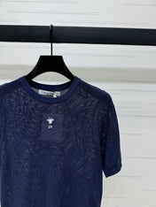 DIOR 25S BUTTERFLY WOVEN T-SHIRT 264064