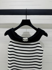 CHANEL CUT-OUT KNIT TOP 269503
