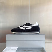 TOM FORD 26S SNEAKERS IN BLACK SUEDE